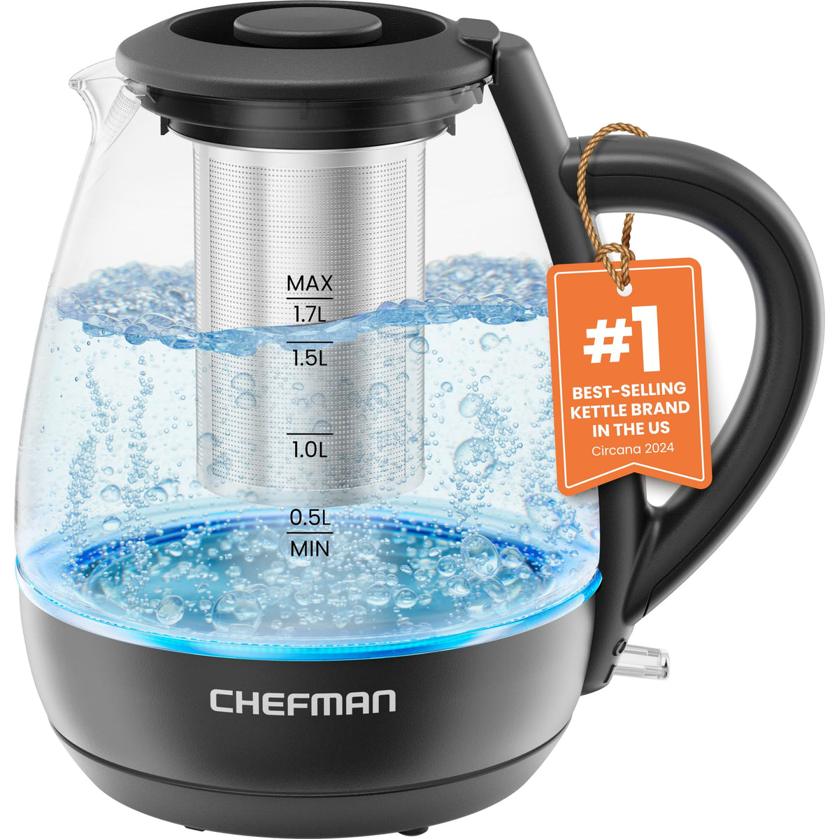 Electric Kettle with Tea Infuser