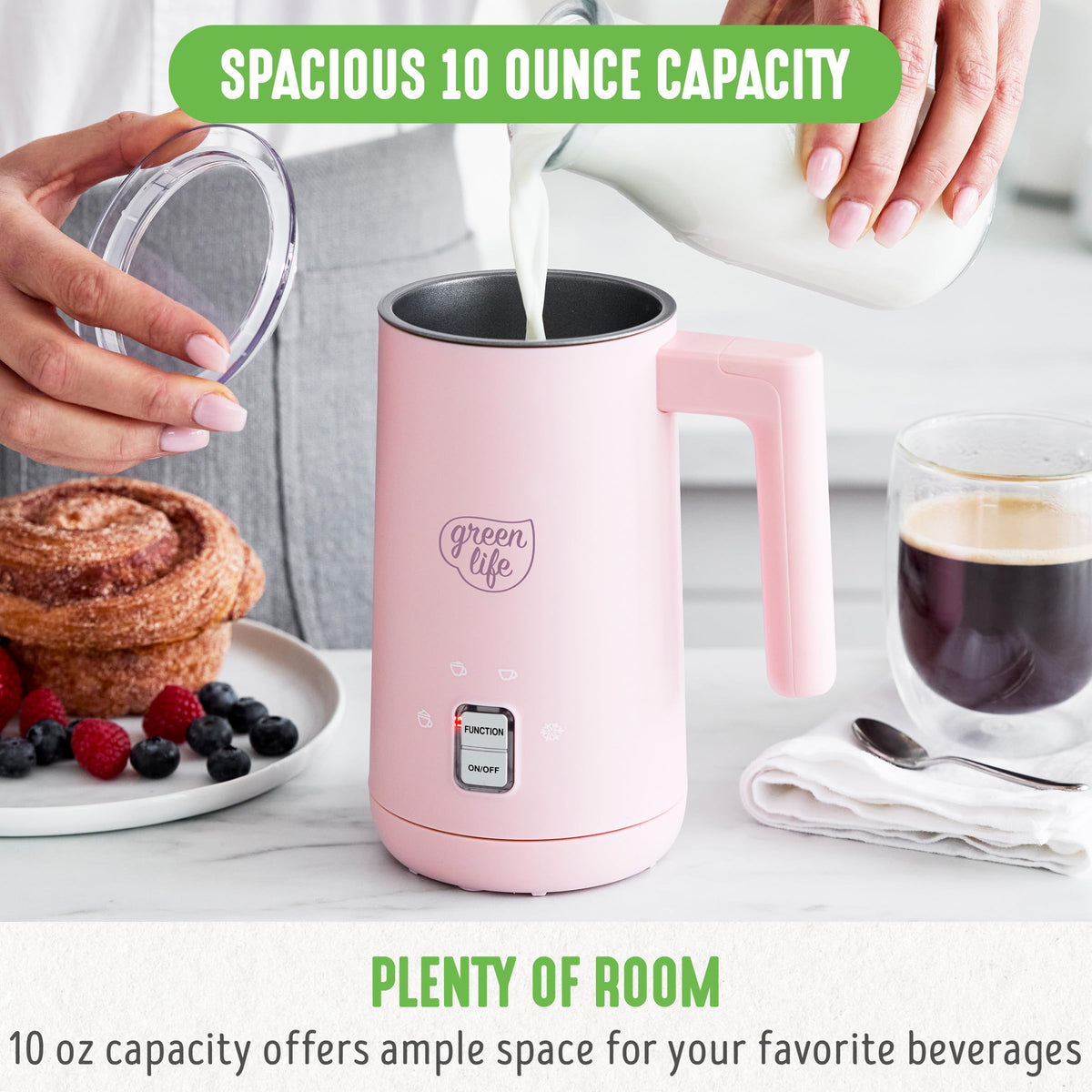 Ceramic Electric Milk Frother