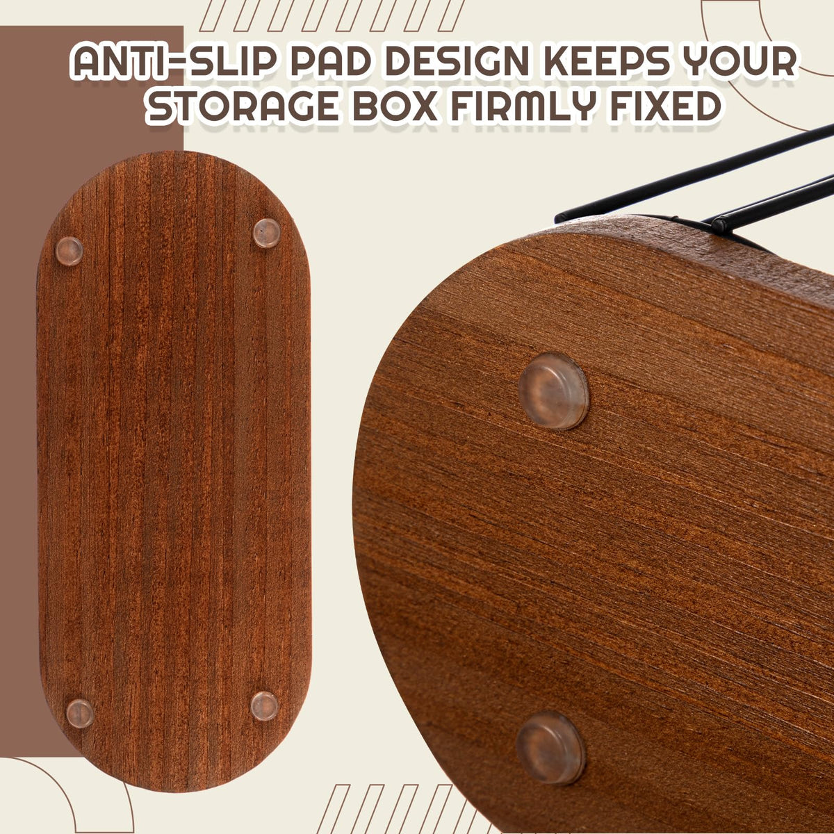 18oz Adjustable Coffee Cup Dispenser with Wooden Base