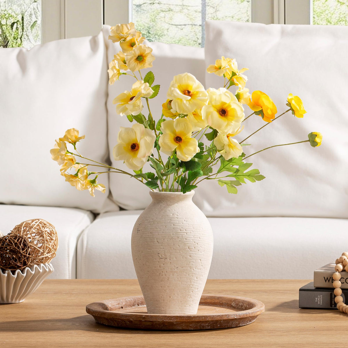 Ceramic Flower Vase Home Decor
