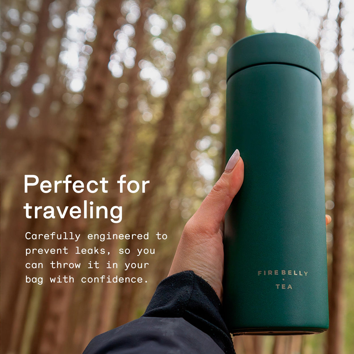 Travel Tea Infuser Mug with Strainer