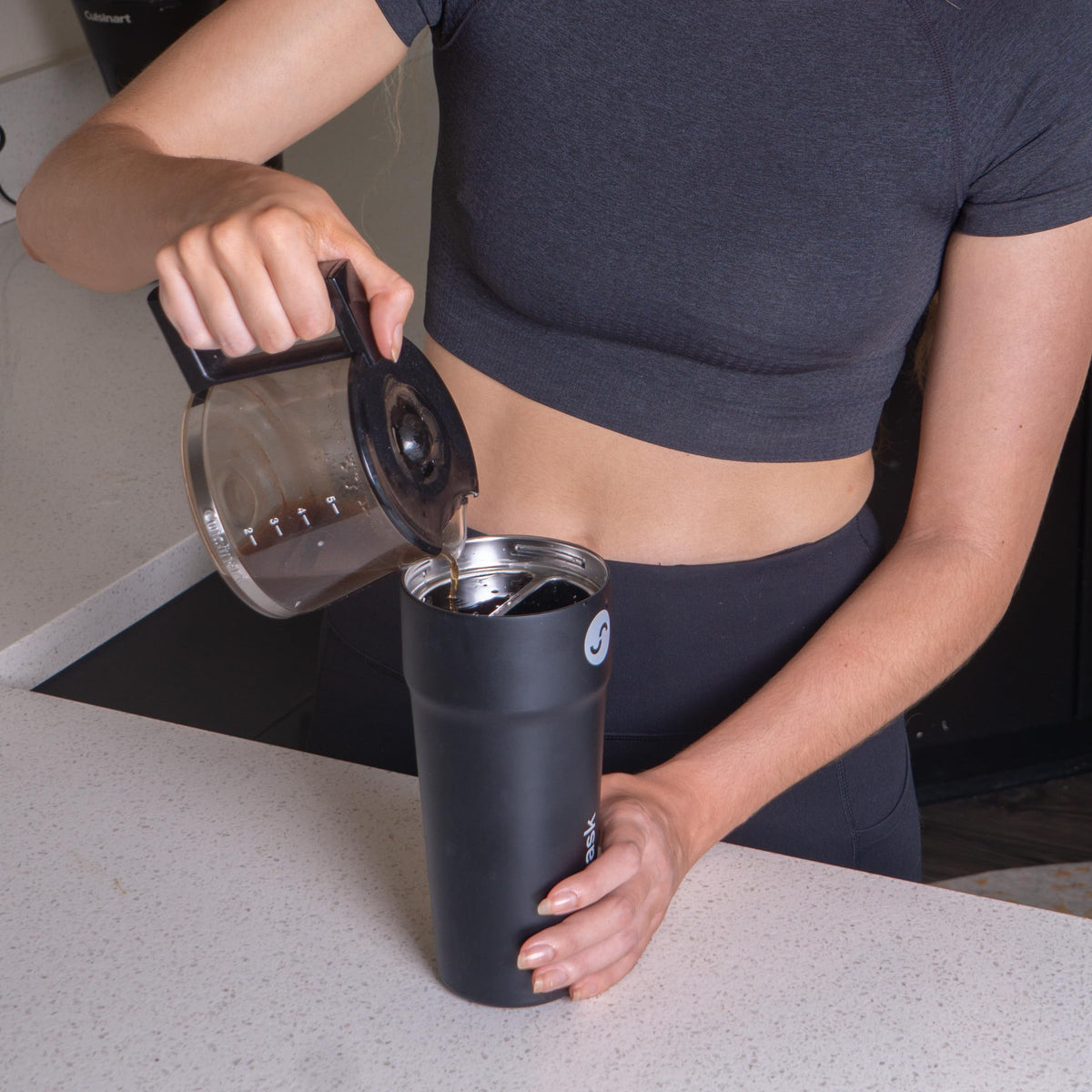 Stainless Steel Insulated Tumbler Cup with Straw & Sip Lid