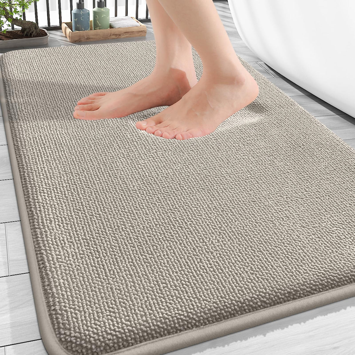 Thick Memory Foam Bathroom Rug 30x20