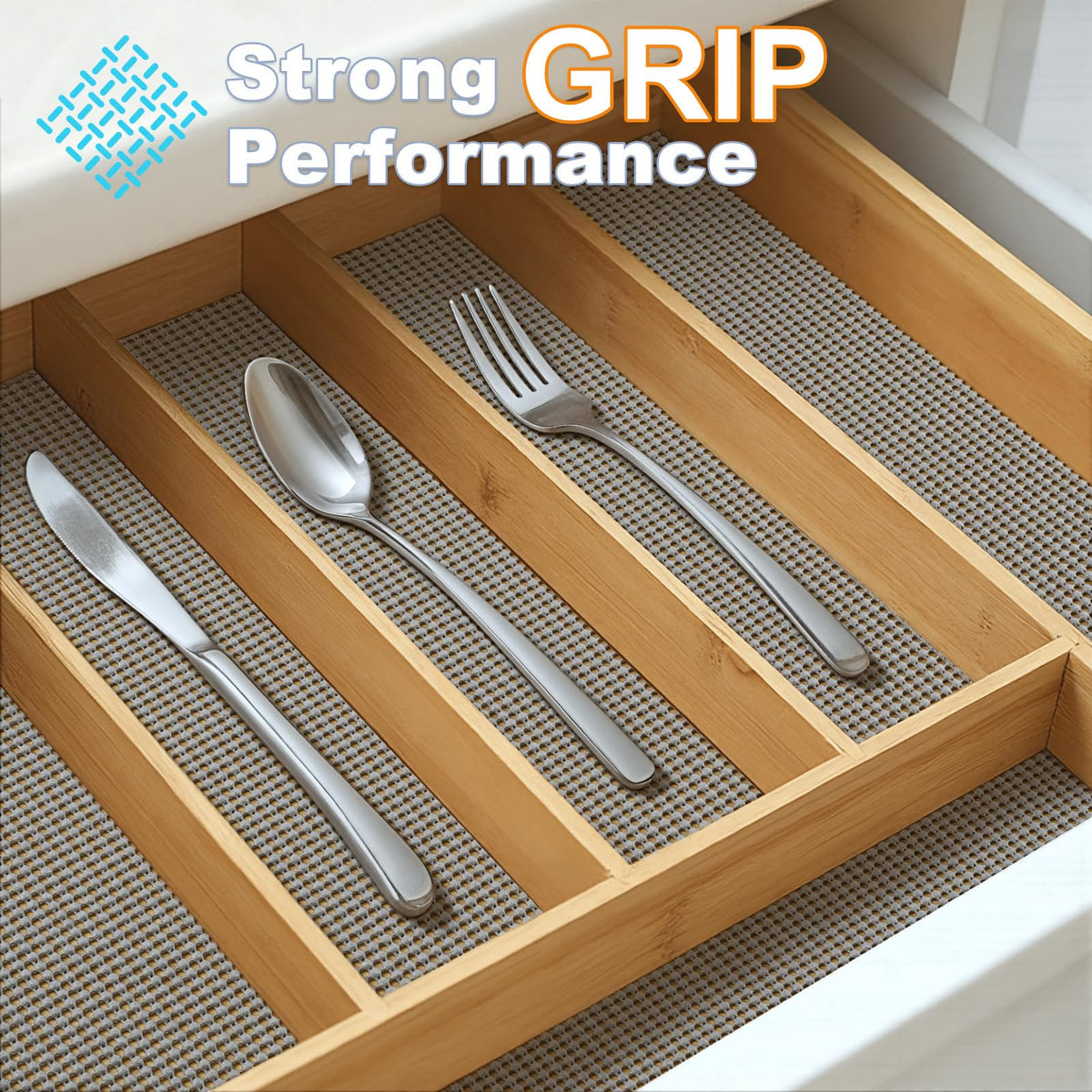 Non Slip Shelf Cabinet and Drawer Liner (30 Sq Ft)