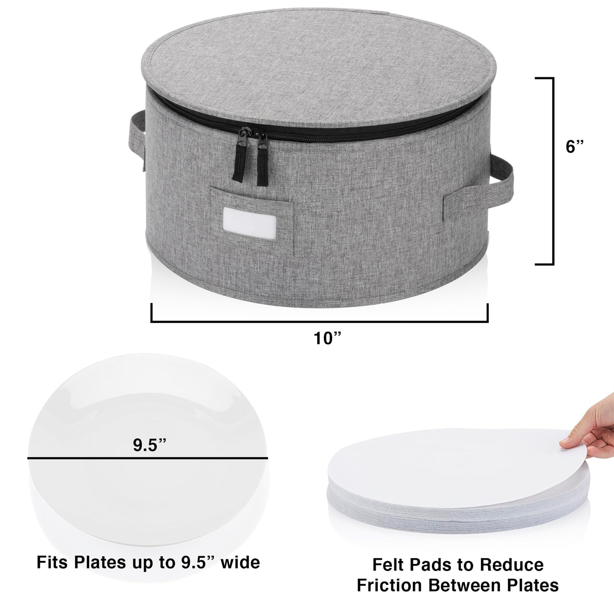 China Storage Case for Salad Plate