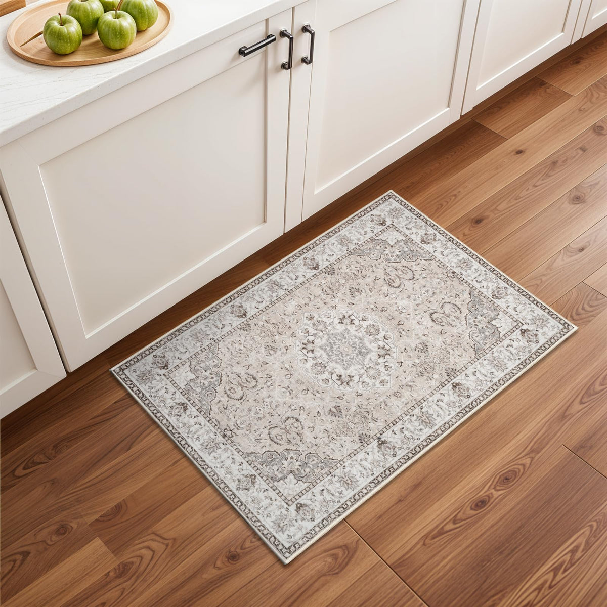 HY HAOYUNLAI 2.6x10 Washable Hallway Runner Rug Non Slip Kitchen Floor Mat