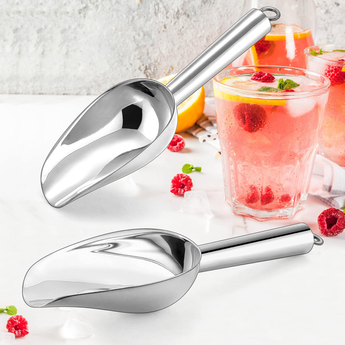 3oz Mini ice Scoop Set of 4 (4 Count)