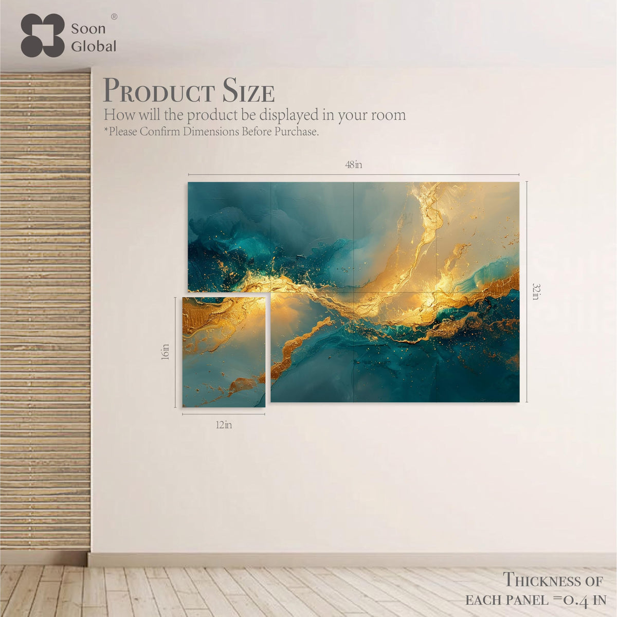 Acoustical Wall Panels (8 Count)