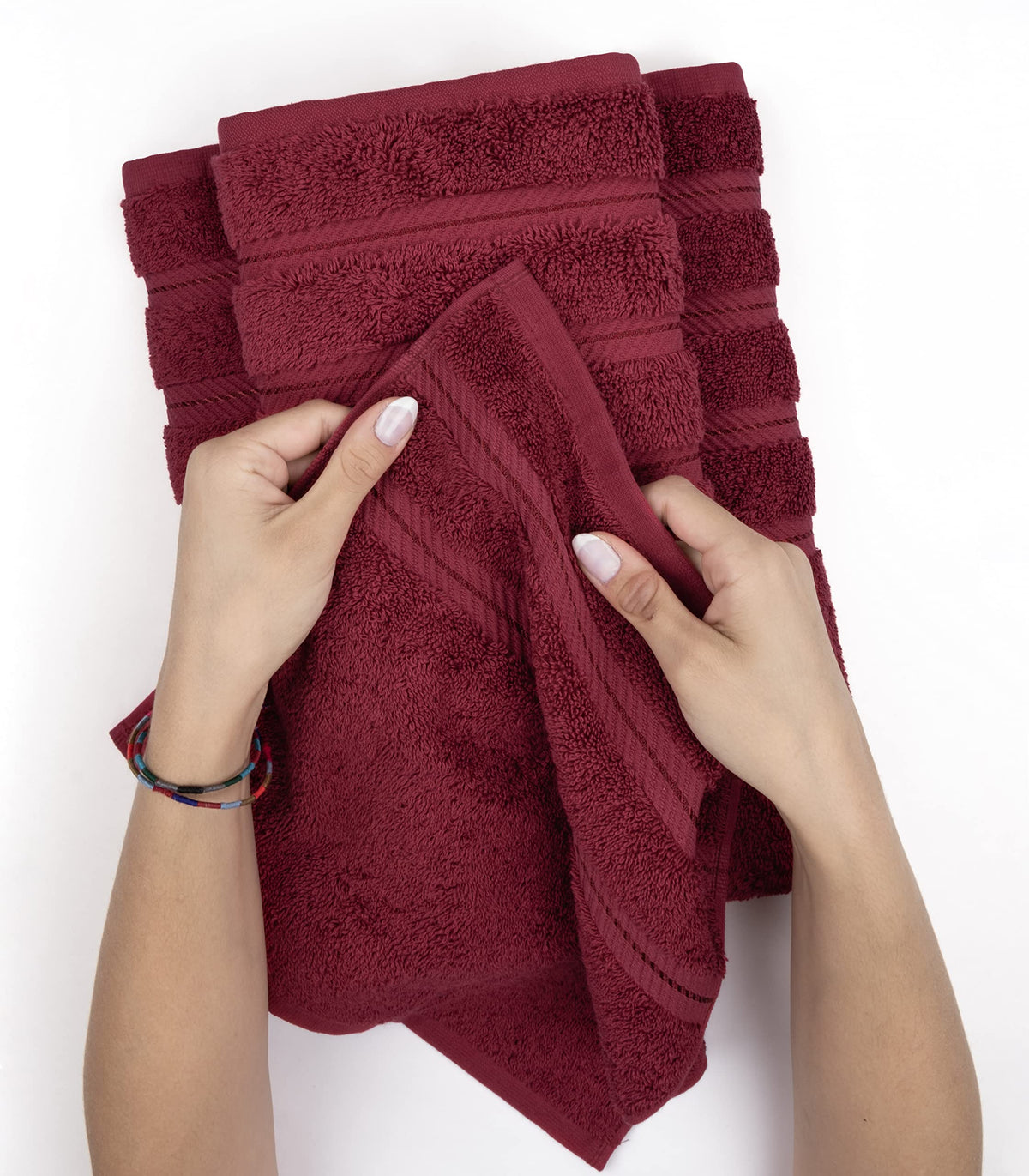 100% Cotton Luxury Turkish Towels (4 Count)