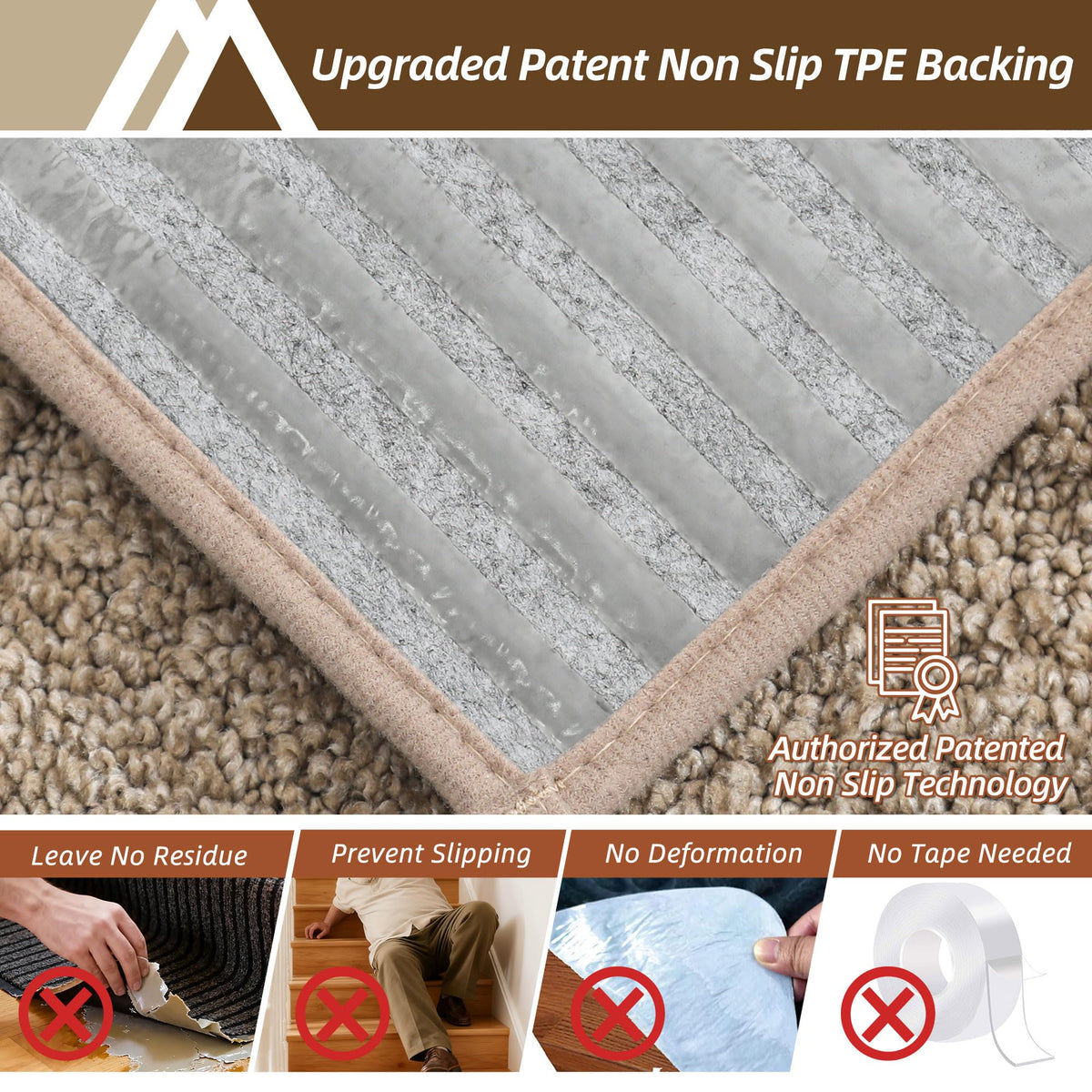 Stair Landing Rug Non