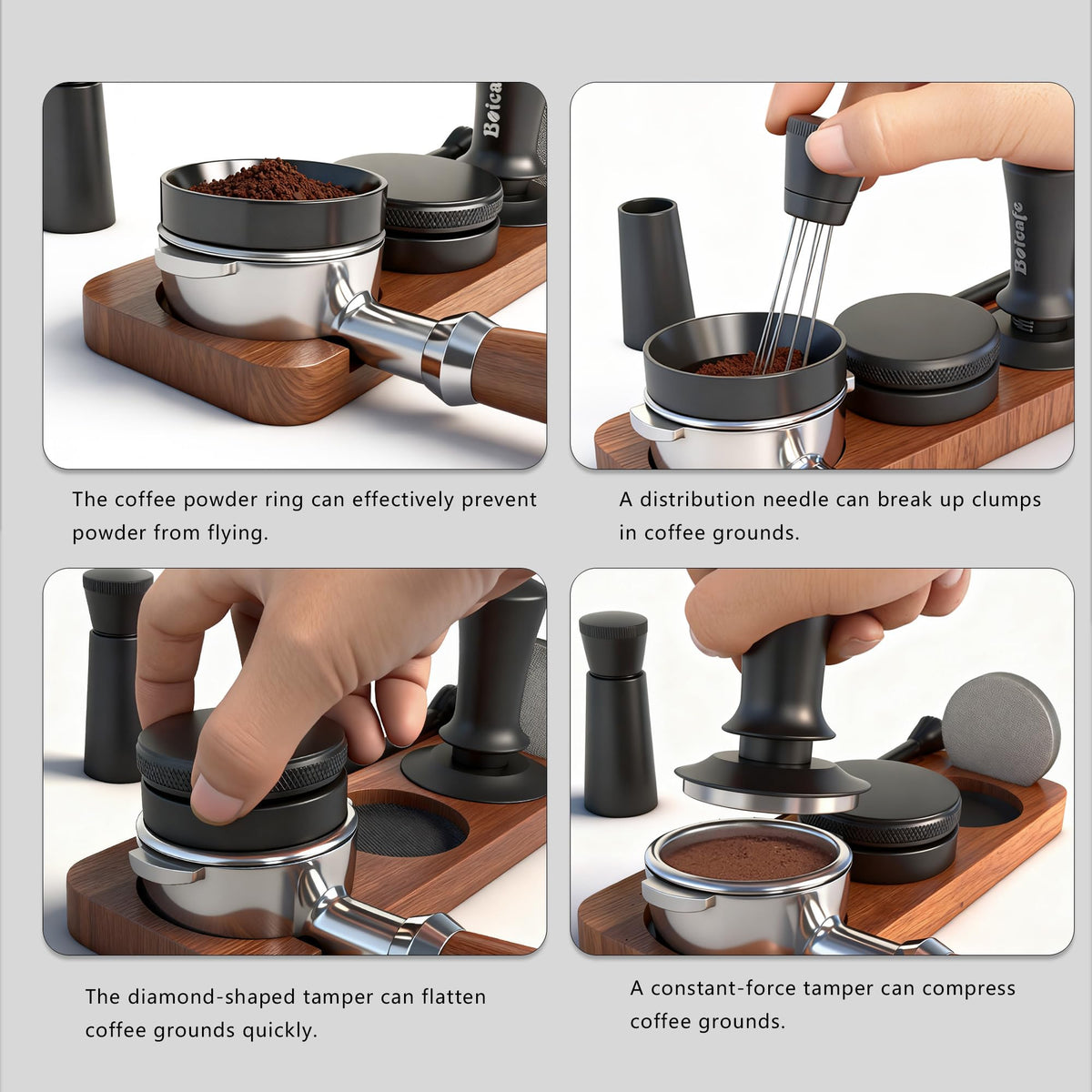 8 PCS Espresso Accessories Kit