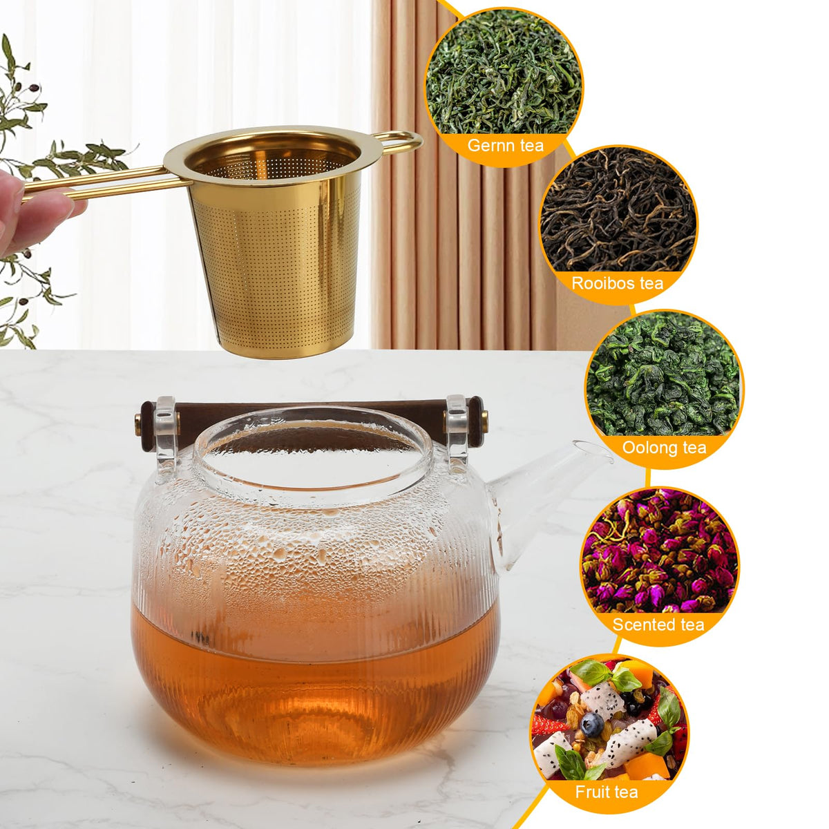 2pcs Tea Infuser