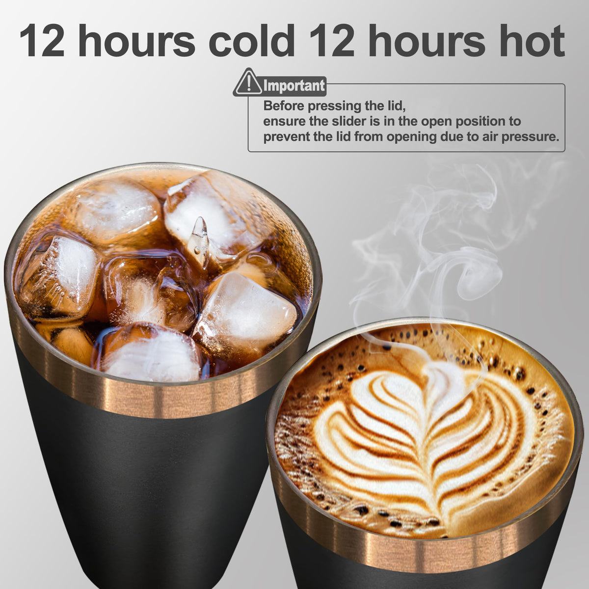 10 oz Coffee Tumbler Bulk Travel Coffee Mug (8 Count)
