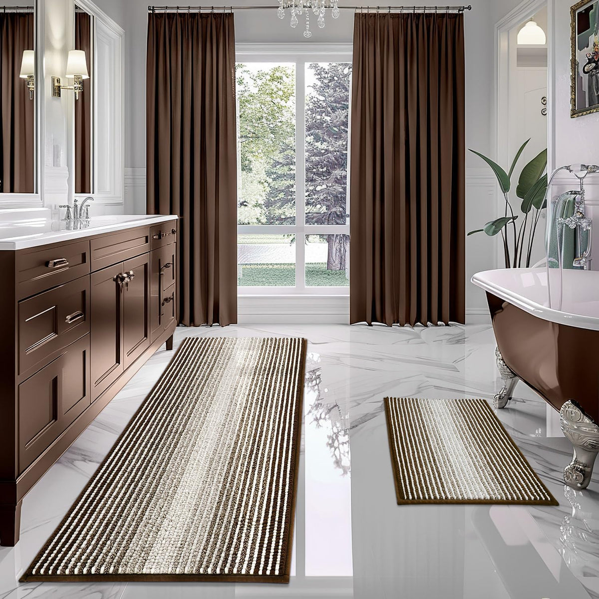 Bathroom Rugs Sets 2 Piece