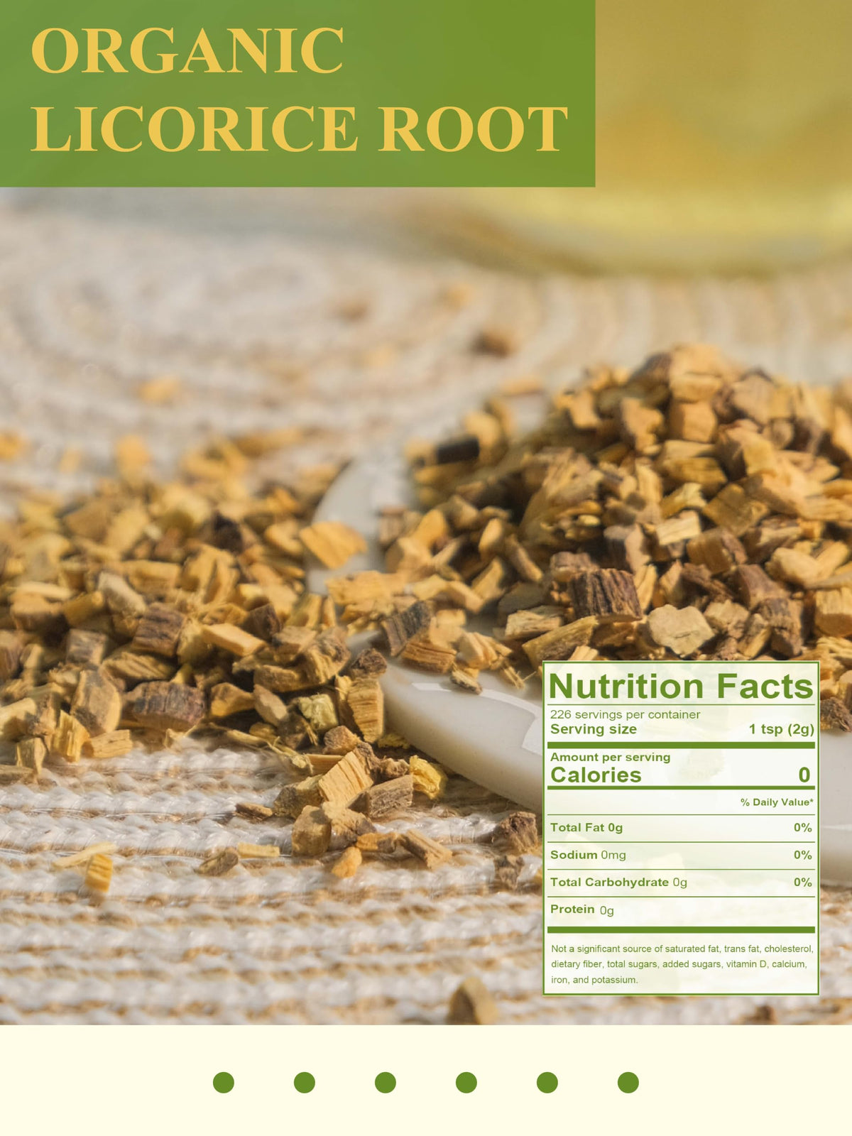 Organic Licorice Root Tea (16 Ounce)