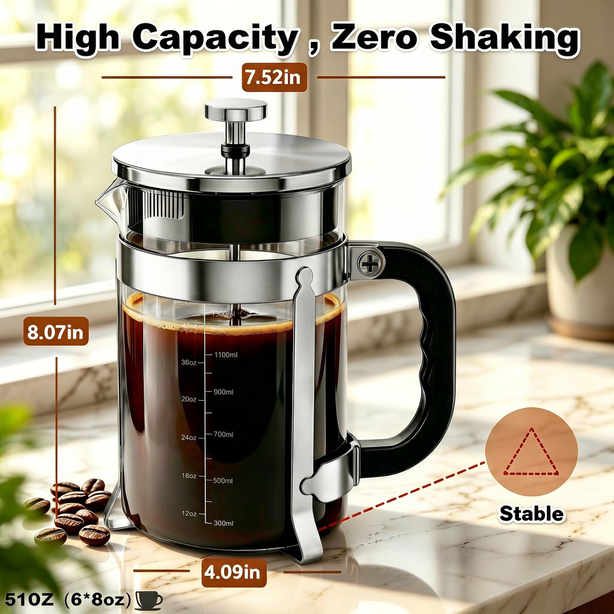 French Press 51oz