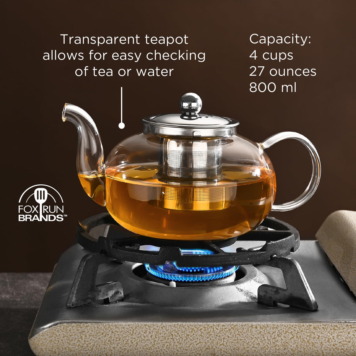 Glass Teapot and Infuser