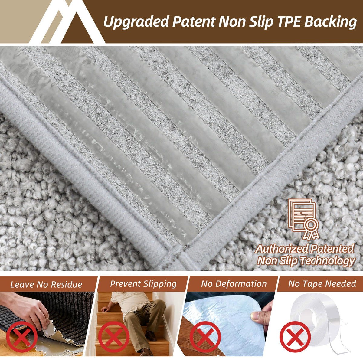 Stair Landing Rug Non