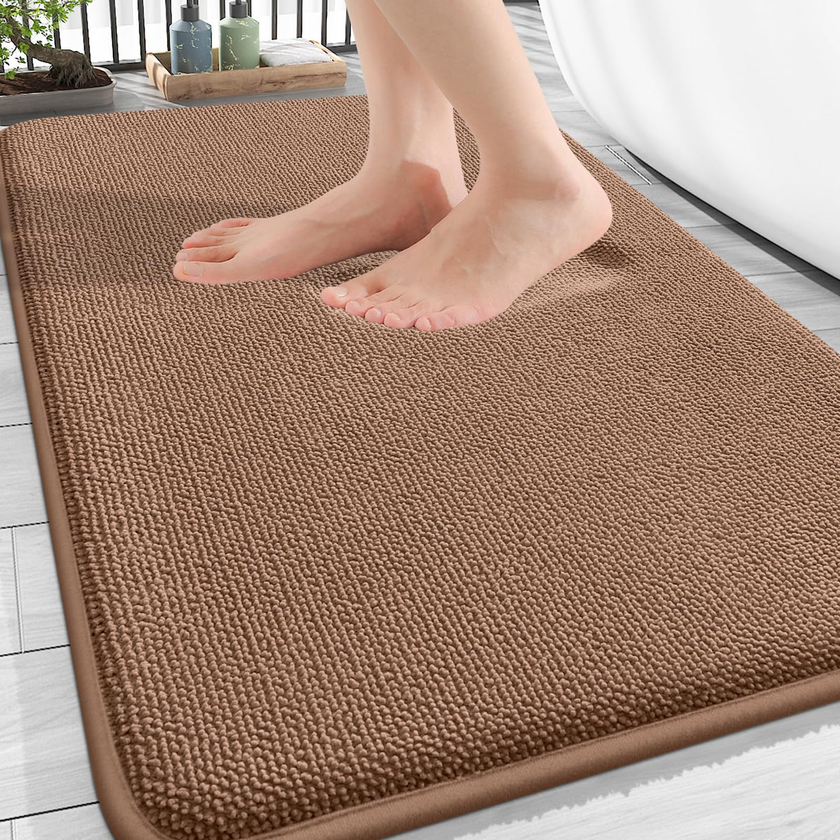 Thick Memory Foam Bathroom Rugs 30x20 (4.1667 Sq Ft)