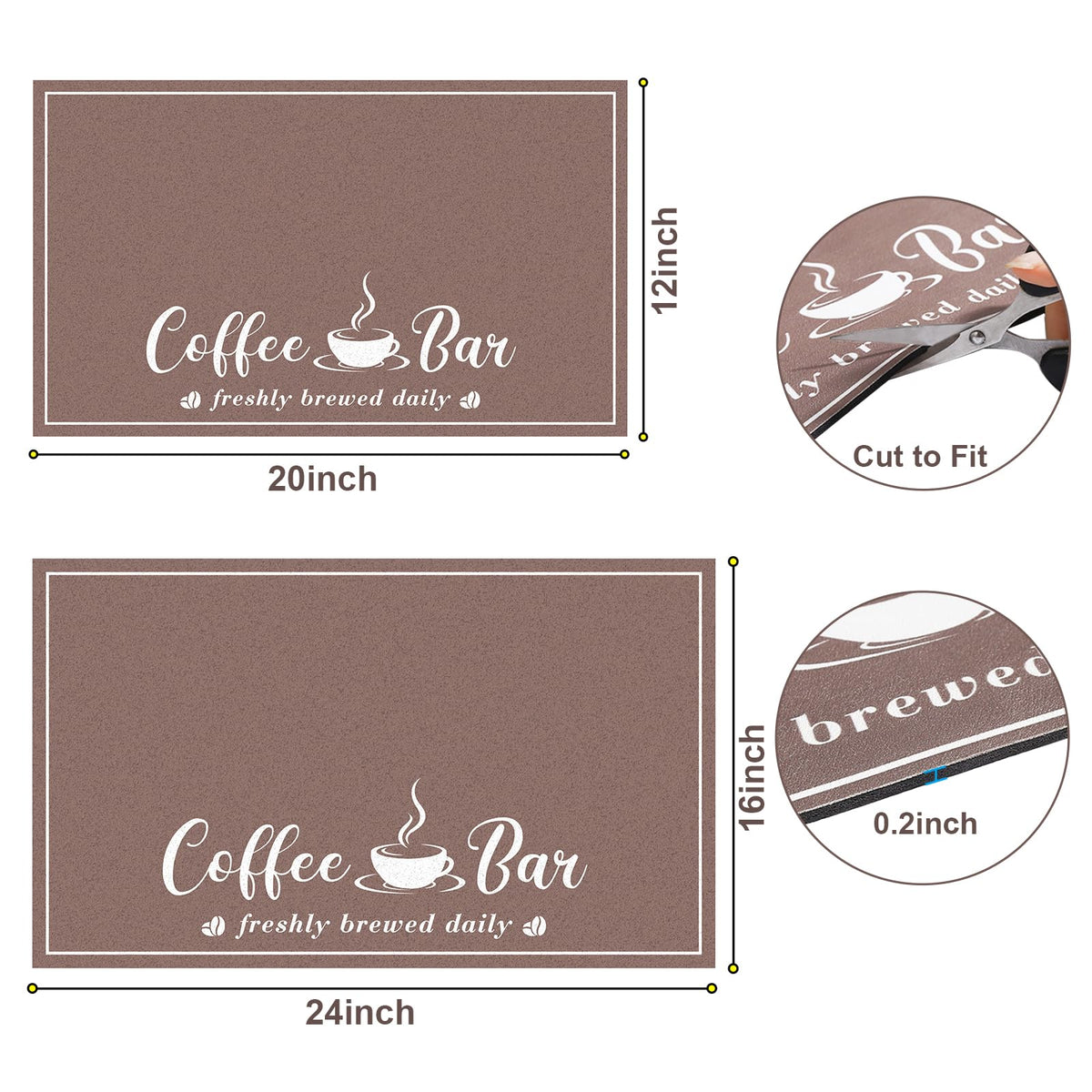 Fashion Coffee Mat