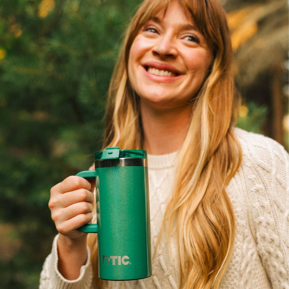 20oz Road Trip Travel Mug with Lid and Handle