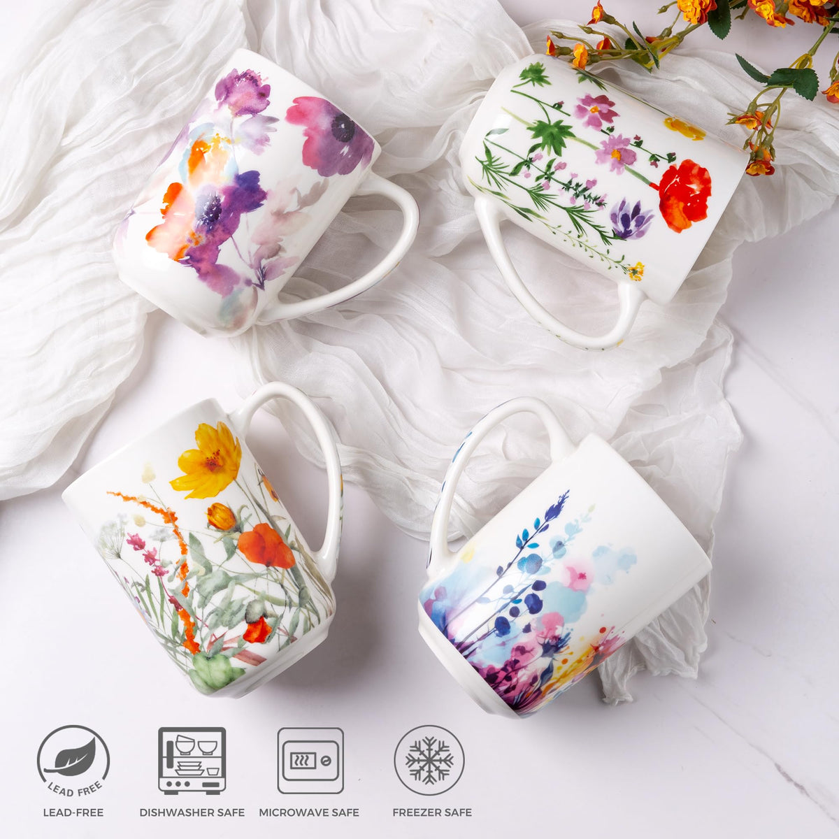 Tea Cup With Infuser and Lid