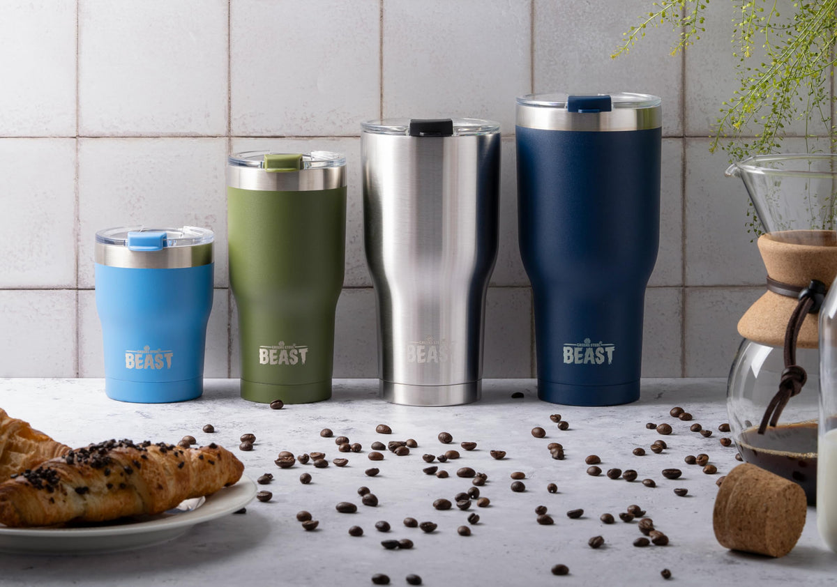 Beast 40 oz Tumbler Stainless Steel Vacuum Insulated Coffee Ice Cup Double Wall Travel Flask