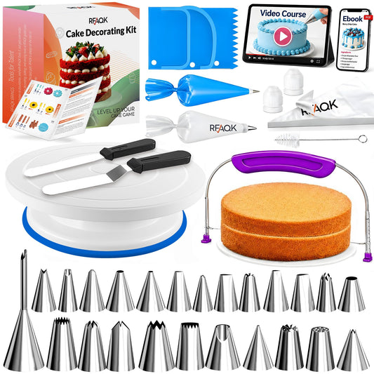 90PCs Cake Decorating Kit for Beginners