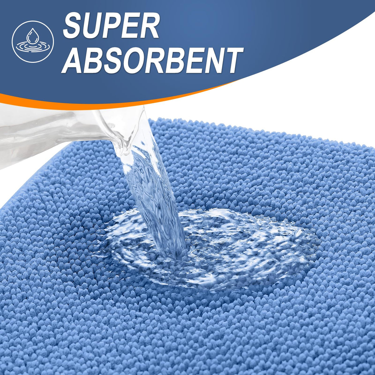 Memory Foam Bathroom Rugs 36x24