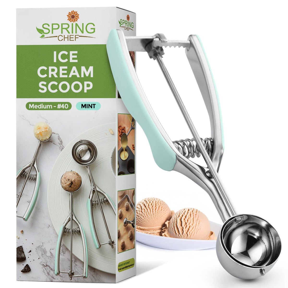 Medium Stainless Steel Cookie Scoop