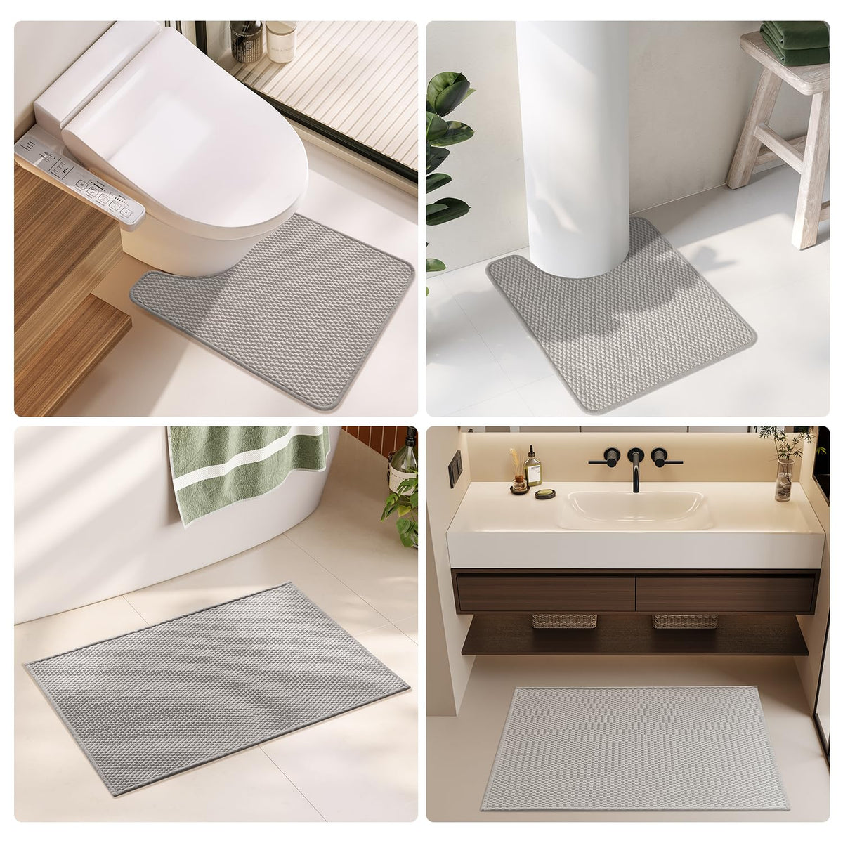 Bathroom Runner Rugs (11.67 Sq Ft)