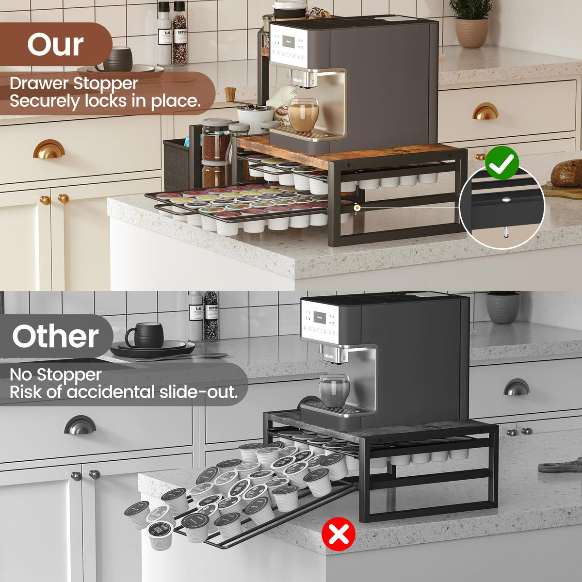K Cup Organizer for Countertop
