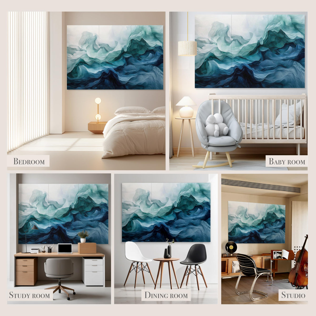 Acoustical Wall Panels (6 Count)