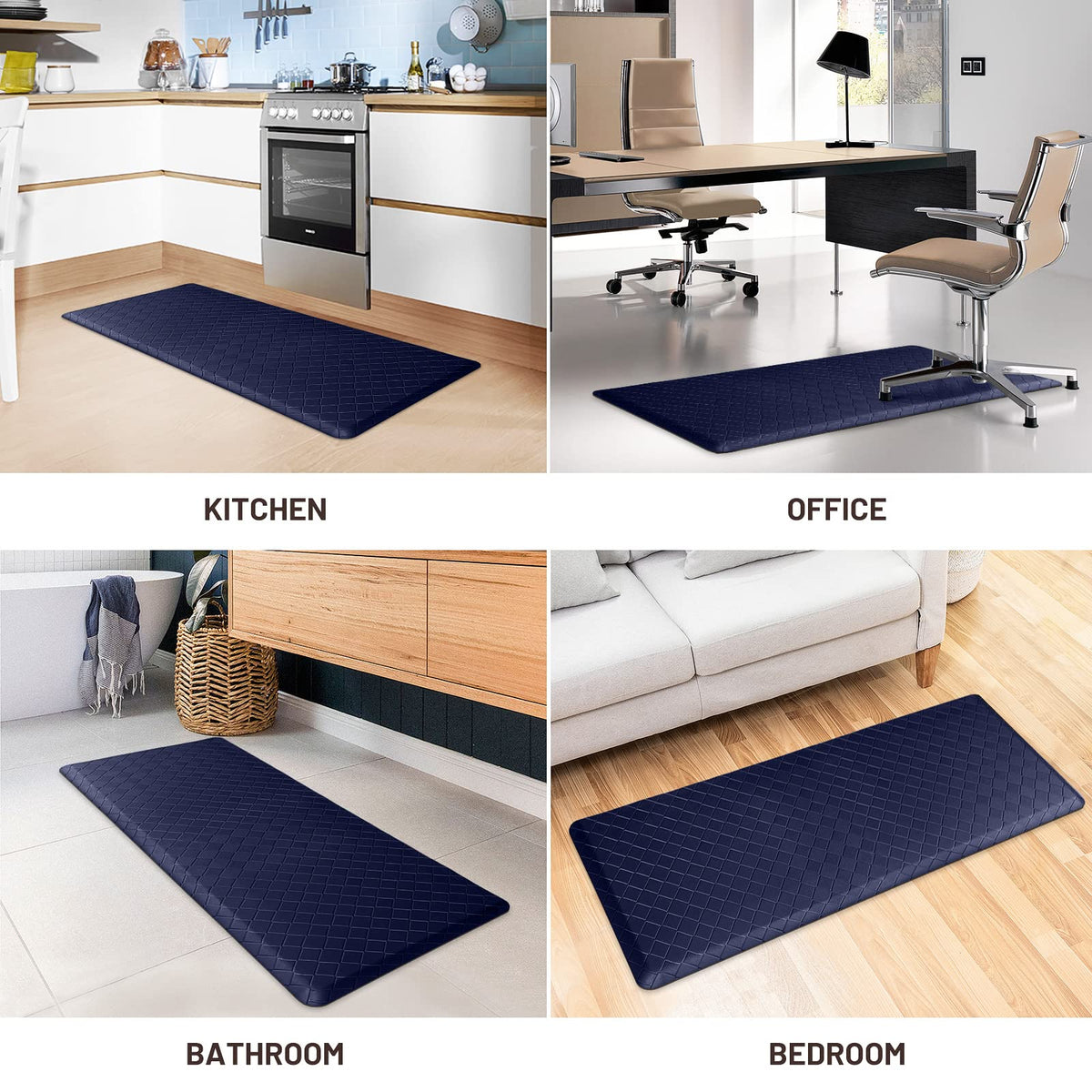 Kitchen Mats for Floor Cushioned Anti