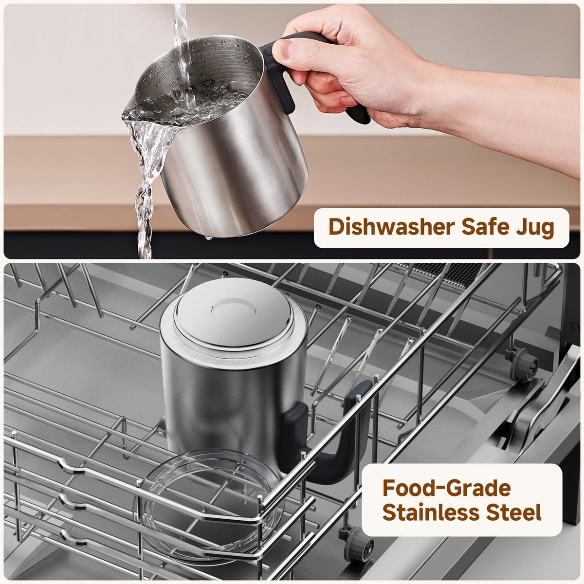 Electric Milk Frother and Steamer