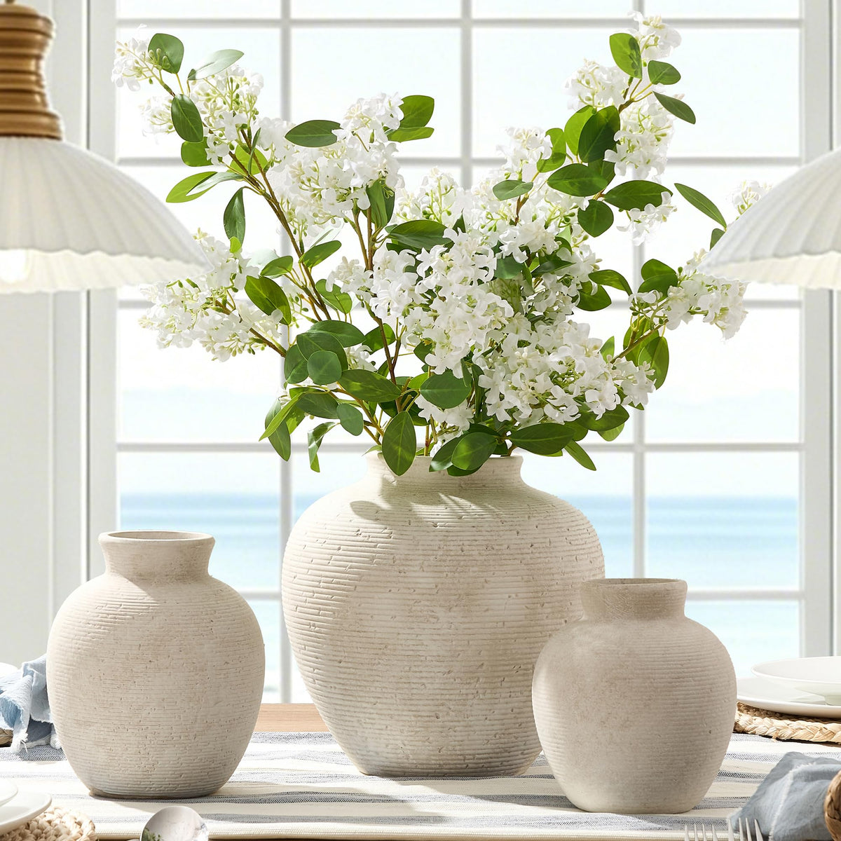 Ceramic Flower Vase Home Decor