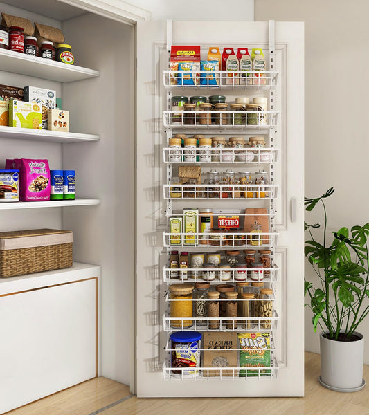 Over The Door Pantry Organizer (8 Count)