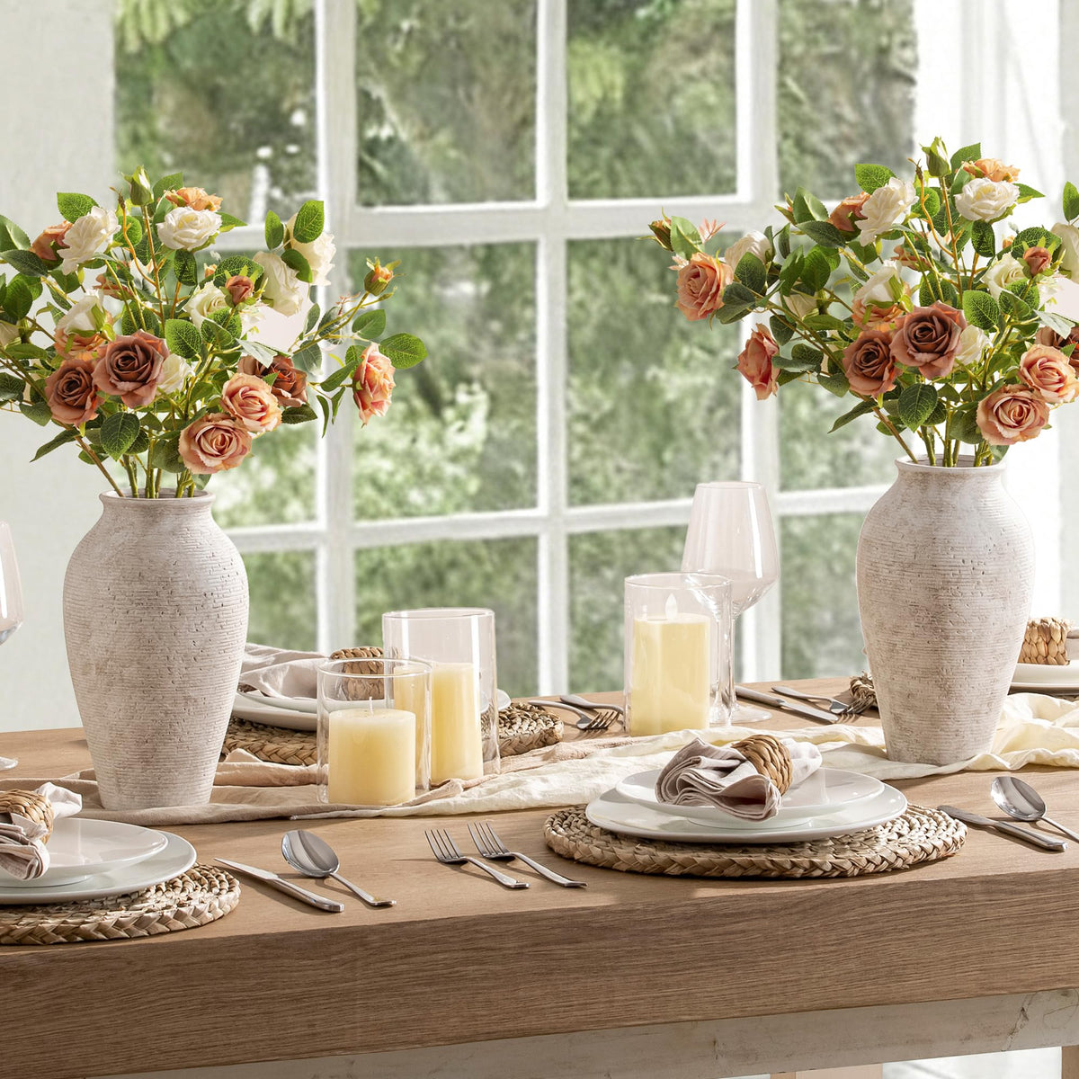 Ceramic Flower Vase Home Decor