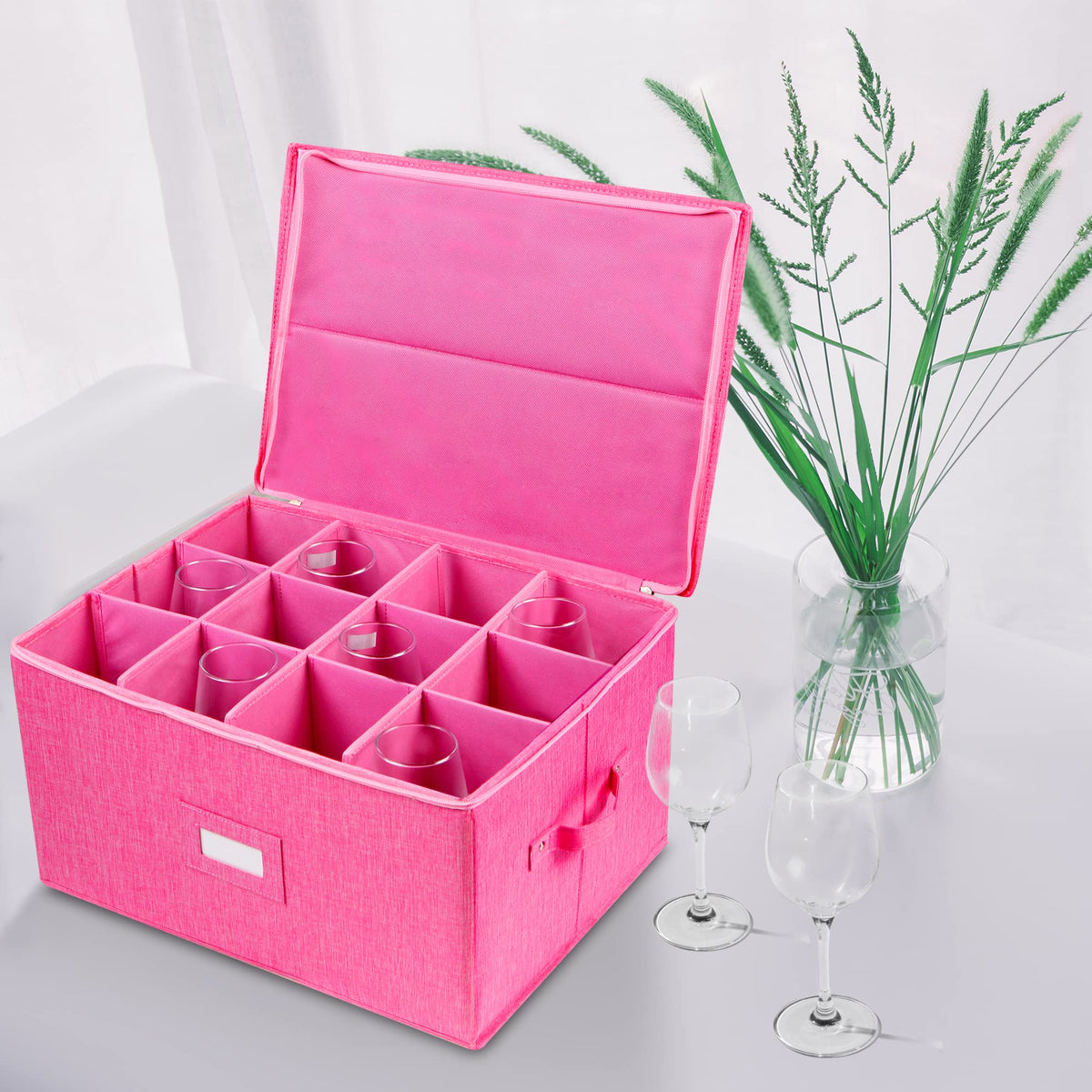 Wine Glass Storage Box