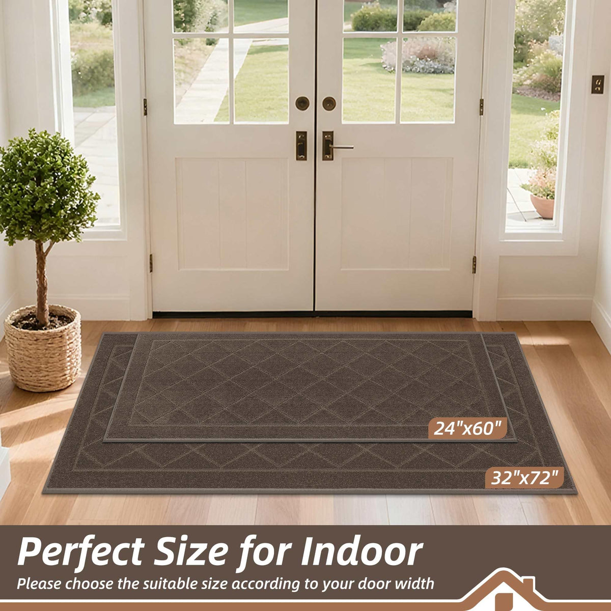 Dirt Trapper Door Mat 24" x 60"