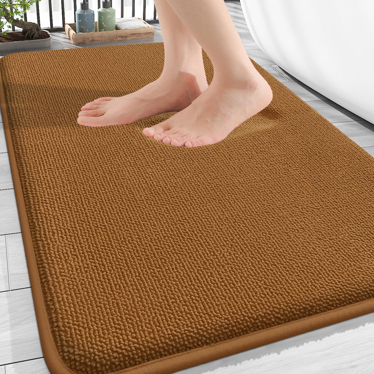 Thick Memory Foam Bathroom Rugs 30x20