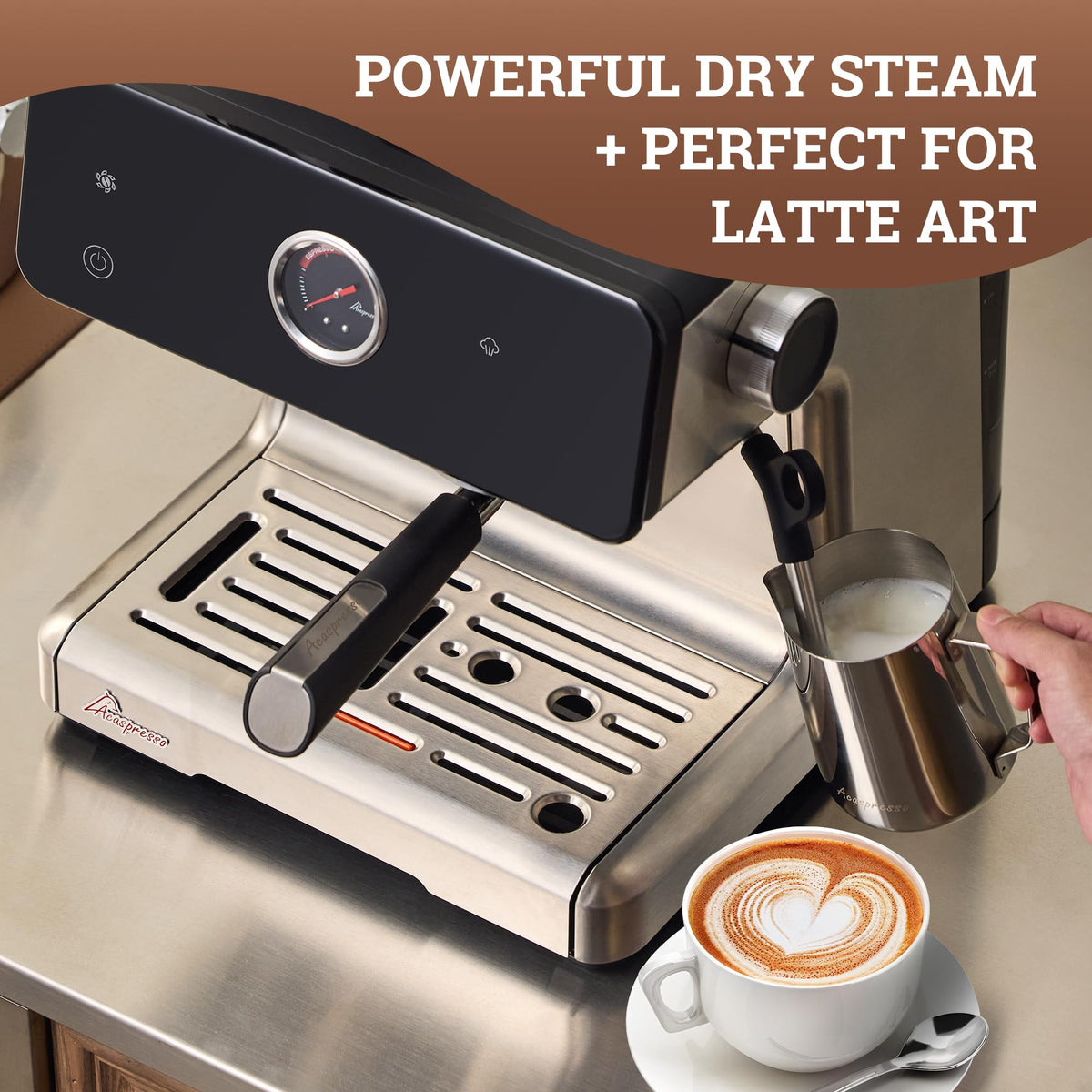 Espresso Machine with Grinder