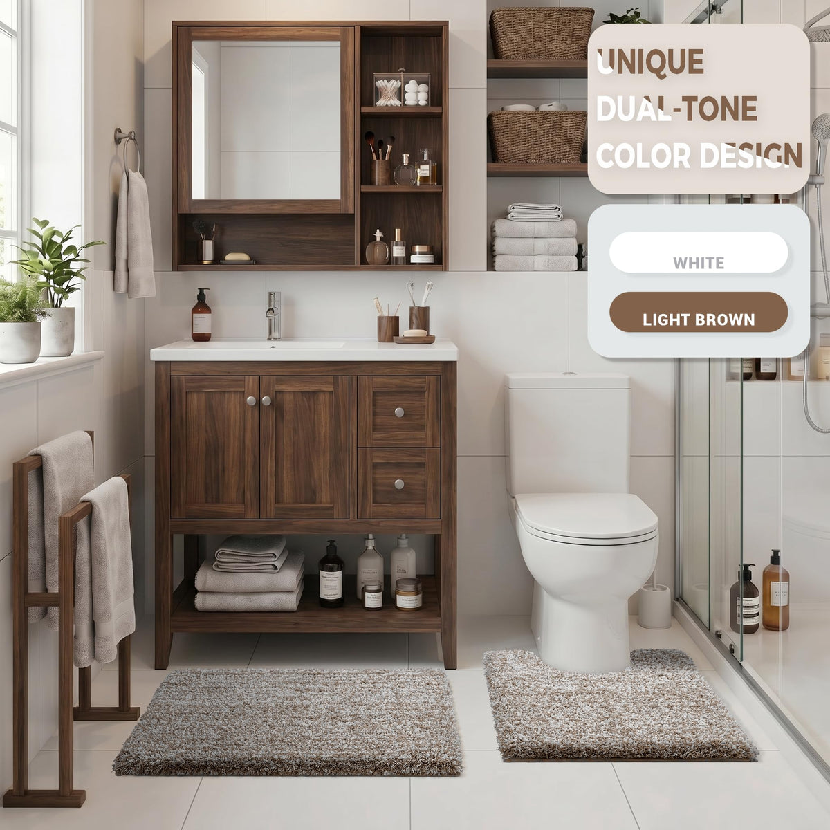 Bath Rugs for Bathroom 32X20