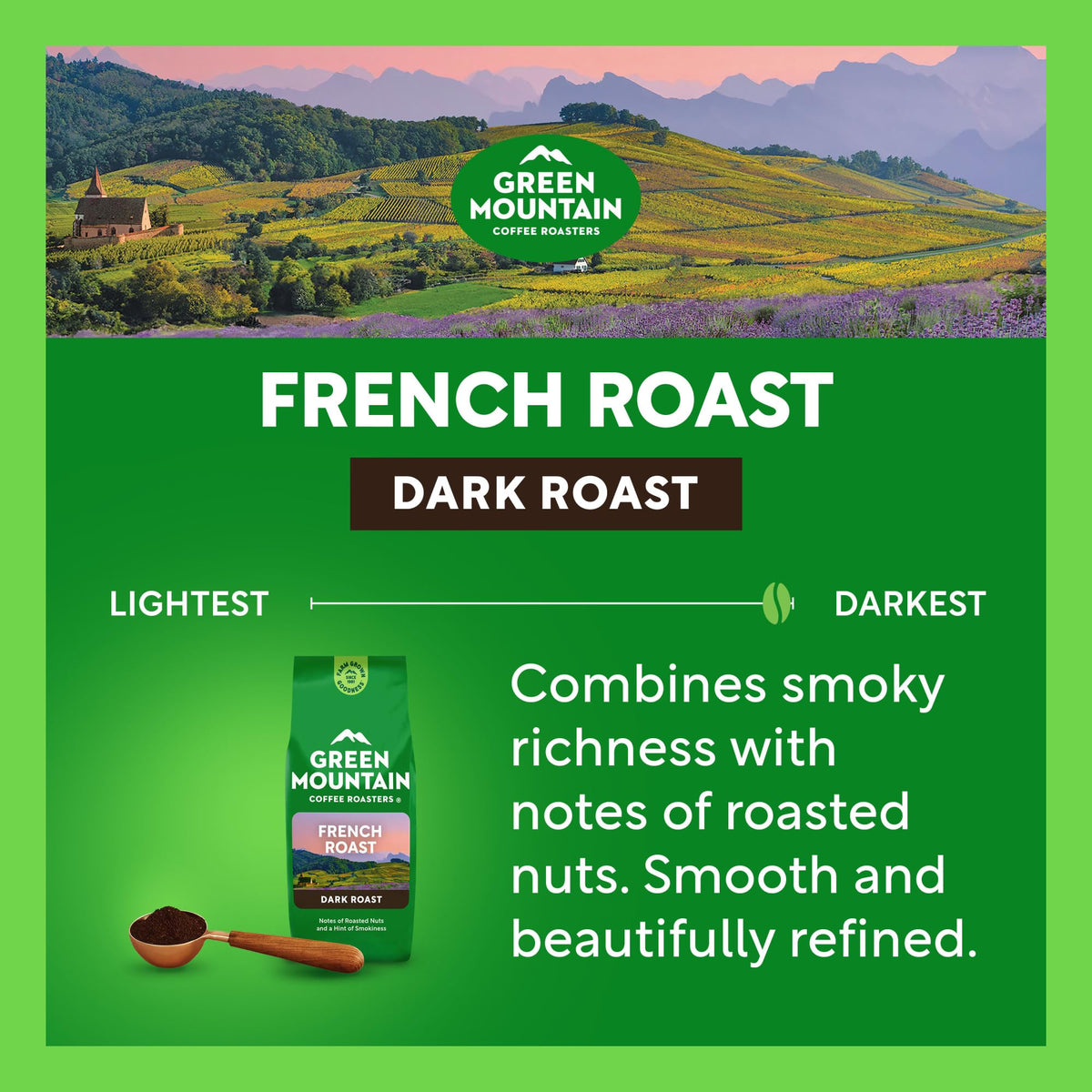 French Roast Ground Coffee (12 Ounce)