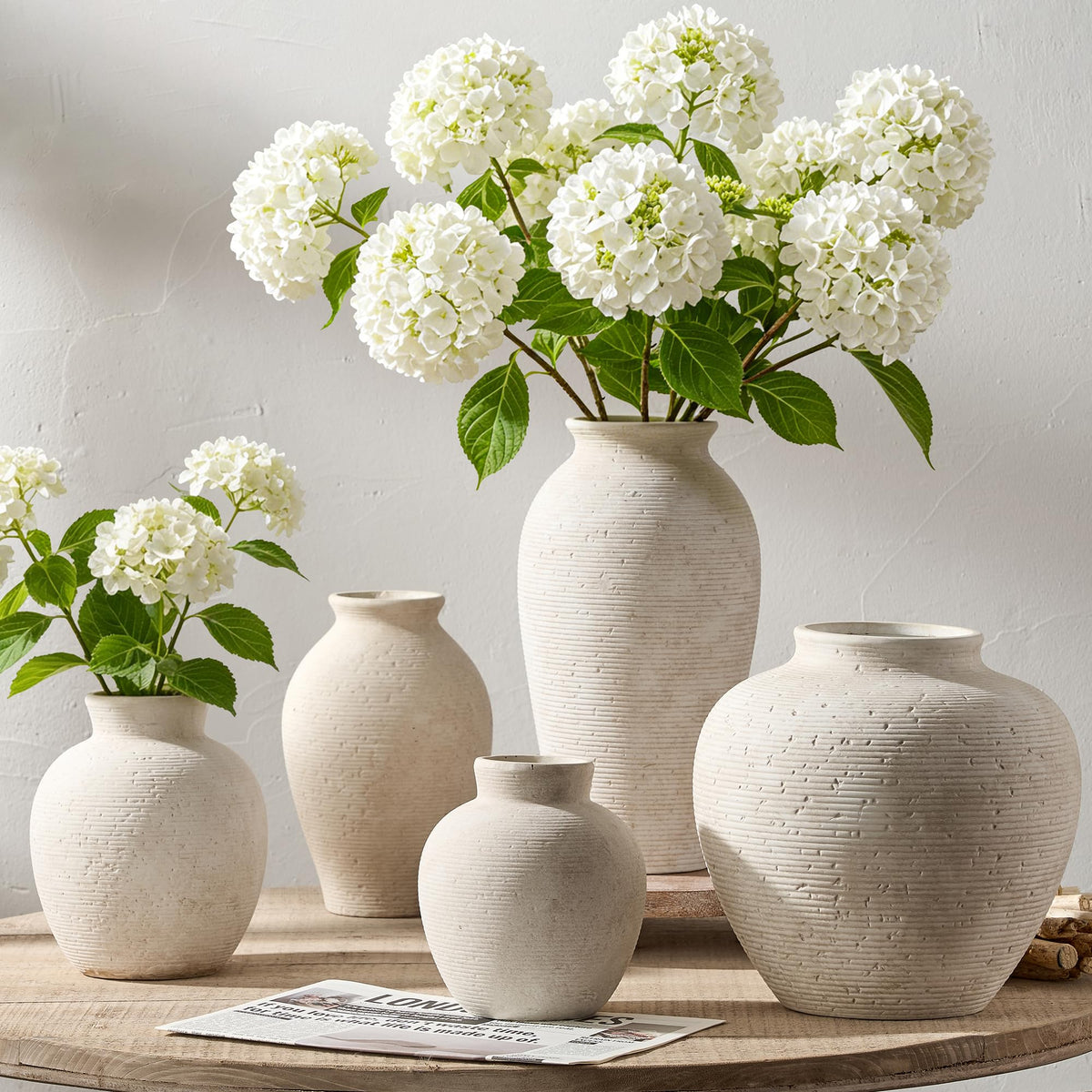 Ceramic Flower Vase Home Decor