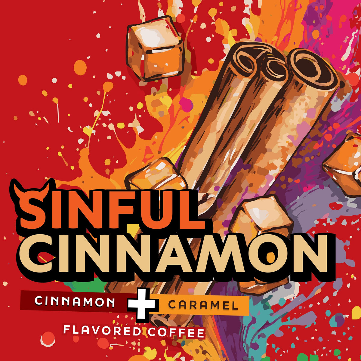 Coffee Pods Cinnamon Flavored Coffee Compatible with K Cup Brewers Including 2.0 (40 Count)