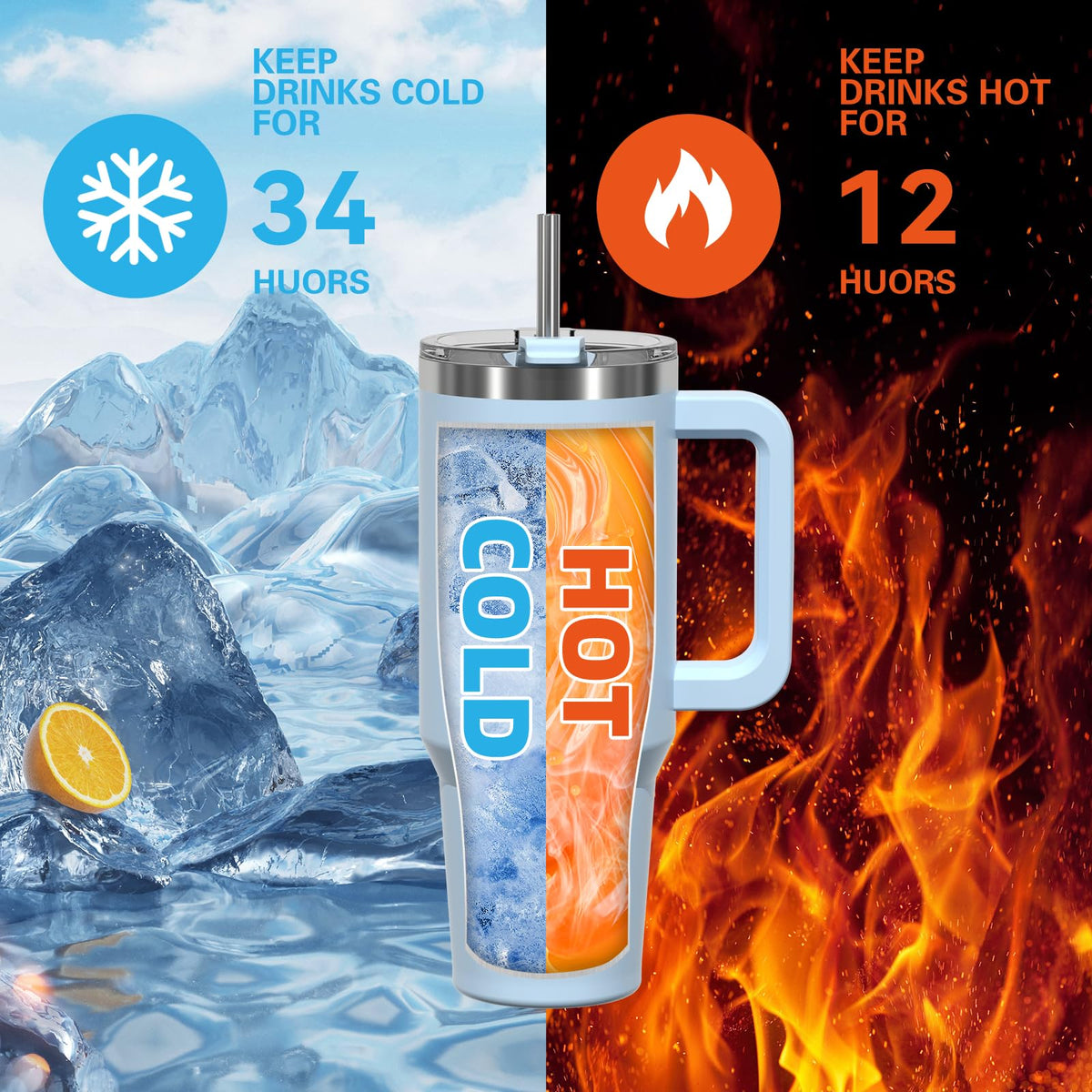 30 oz Tumbler with Handle