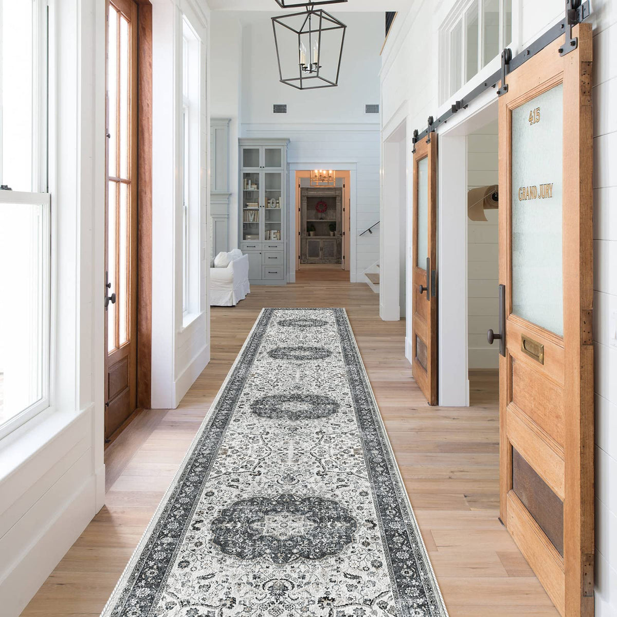 Hallway Washable Runner Rug
