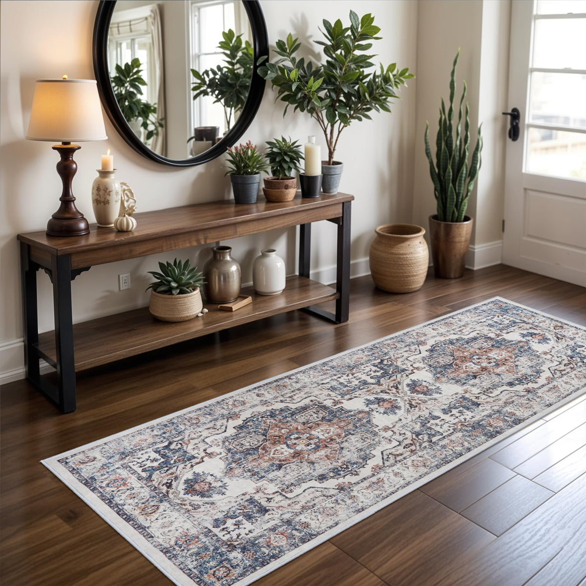 2x5 Washable Hallway Runner Rug