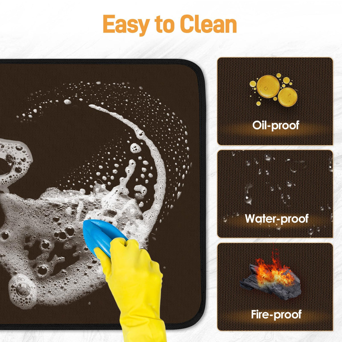 Heat Resistant Mats for Air Fryer on Countertop